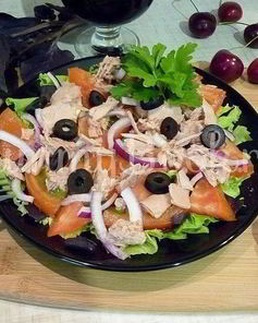 Салат Романтические краски