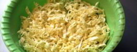 салат с блинами и мясом. Шаг 4