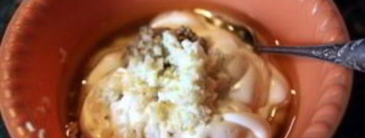 салат с блинами и мясом. Шаг 5