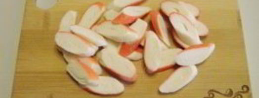 салат с брокколи и крабовыми палочками. Шаг 5