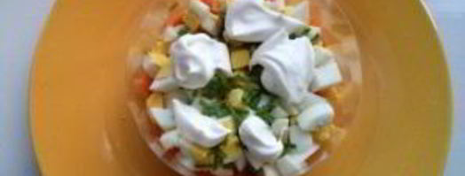 салат с корейской морковкой. Шаг 3