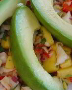 Салат с крабами