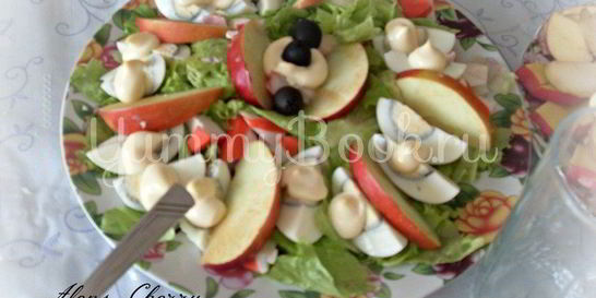 Салат с крабовым мясом