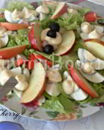 Салат с крабовым мясом