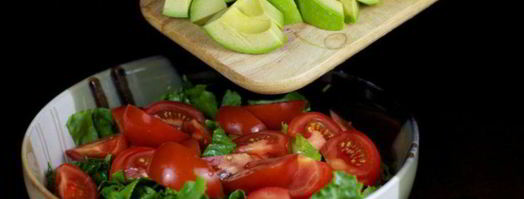 салат с креветками и авокадо. Шаг 3