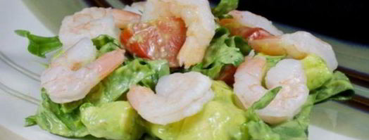 салат с креветками и авокадо. Шаг 5