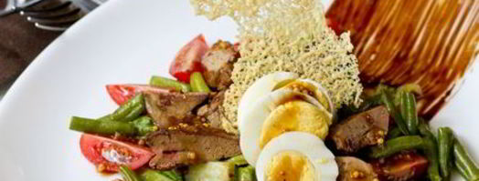 салат с куриной печенью и бальзамической заправкой. Шаг 10