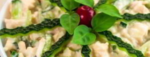 салат с куриным филе и огурцами. Шаг 7