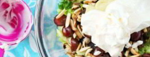 салат с курицей и виноградом. Шаг 7