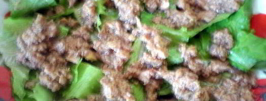 салат с тунцом и сыром фета. Шаг 3