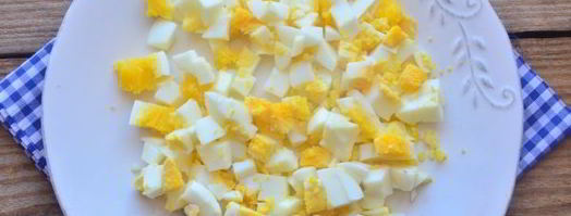 салат с жареными вешенками. Шаг 4