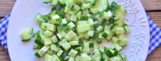 салат с жареными вешенками. Шаг 5