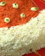 Салат Шапка Деда Мороза