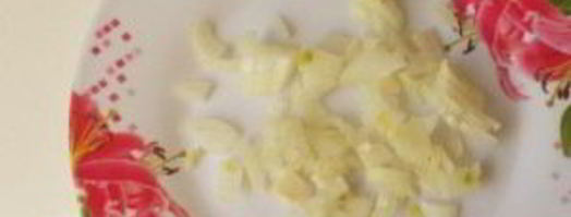 салат шапка деда мороза. Шаг 4