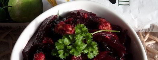 салат со свеклой, черносливом и отрубями. Шаг 10