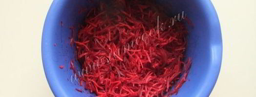 салат со свеклой и фасолью. Шаг 5