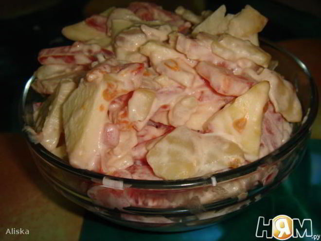 Рецепт салата соблазнительница