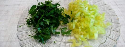 салат сугроб. Шаг 3