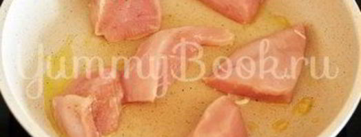 салат цезарь с курицей. Шаг 3