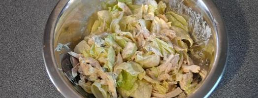 цезарь с курицей. Шаг 13