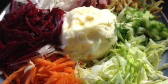 Салат Цветик-семицветик