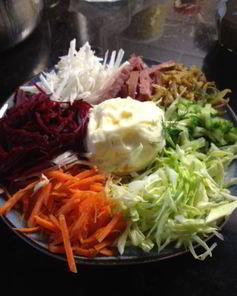 Салат Цветик-семицветик