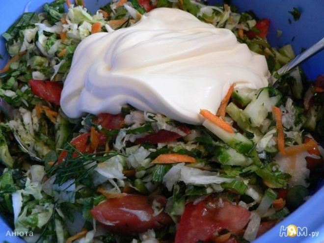 Рецепт салата витаминного