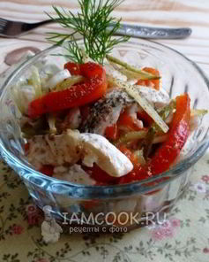 Салат Визит в Сеул