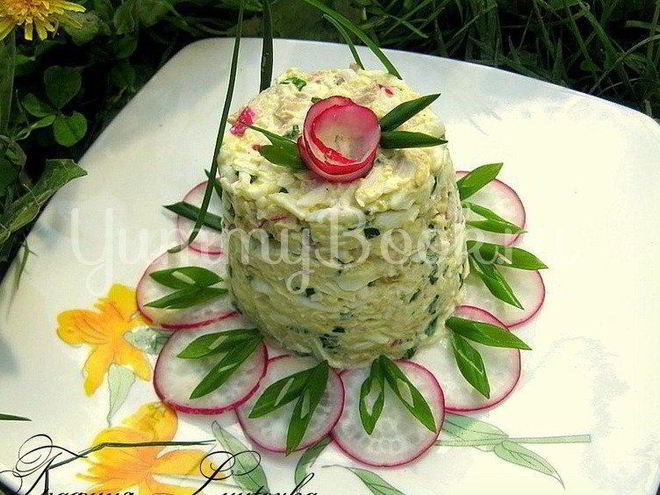 Рецепт салата яичного