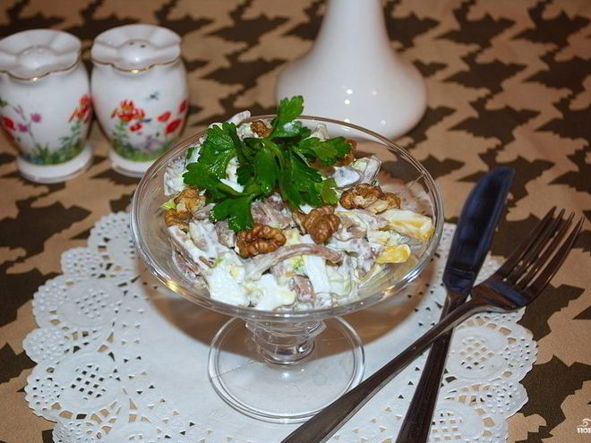 Рецепт салата ямщик