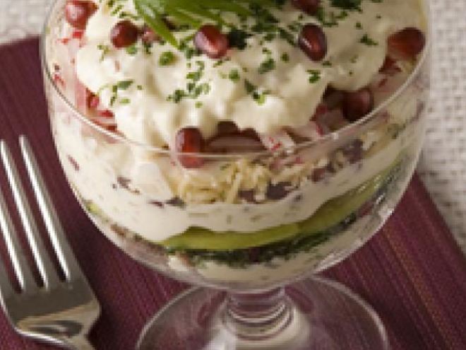 Рецепт салата завитки