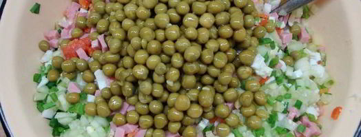 салат зимний со свежими огурцами. Шаг 8