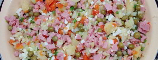 салат зимний со свежими огурцами. Шаг 9