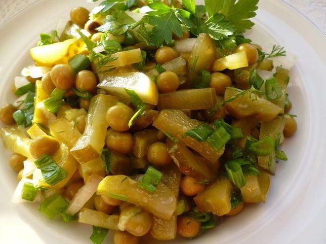 Рецепт салатика изумрудного