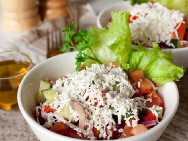 Рецепт шопского салата