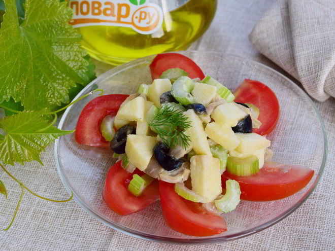 Рецепт сицилийского салата