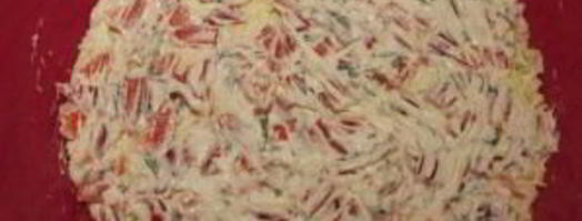 слоеный салат с грибами. Шаг 3