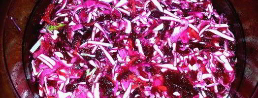 свекольный салат смерть вампирам на halloween. Шаг 12