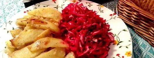 свекольный салат смерть вампирам на halloween. Шаг 15