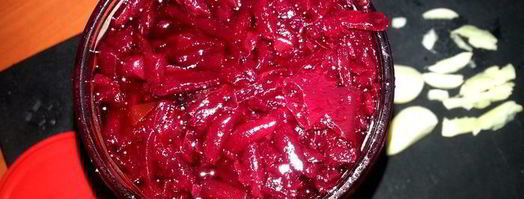 свекольный салат смерть вампирам на halloween. Шаг 3