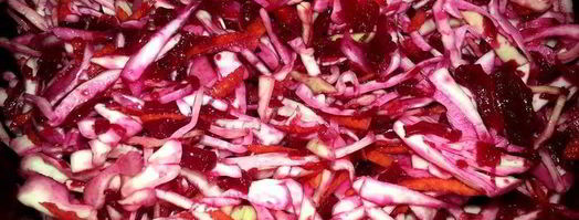 свекольный салат смерть вампирам на halloween. Шаг 9