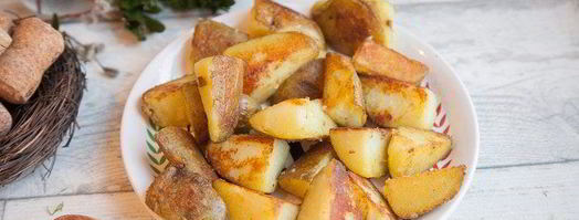 теплый салат из картофеля, тунца и патиссонов. Шаг 3