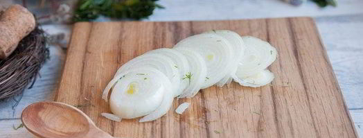 теплый салат из картофеля, тунца и патиссонов. Шаг 5