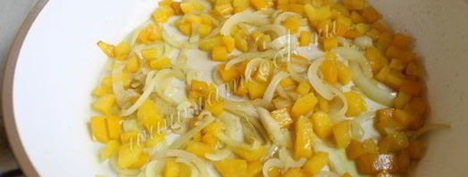 теплый салат с цукини и фаршем. Шаг 6