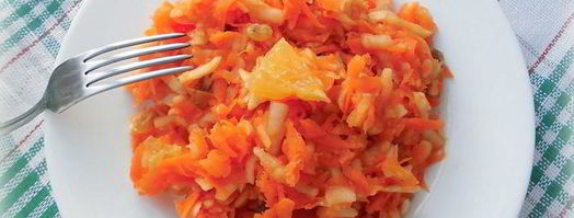 тыквенный салат с апельсином. Шаг 6