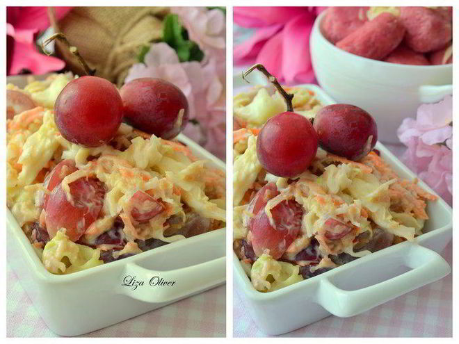 Рецепт весеннего хрустящего салата