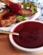 Брусничный соус к мясу