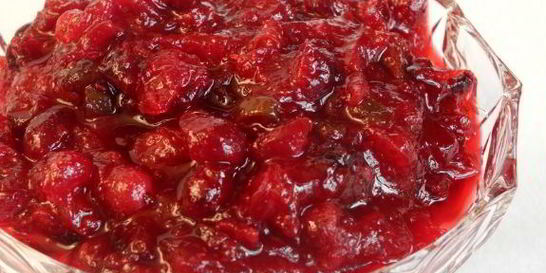 Брусничный соус