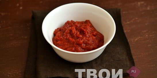 Домашняя томатная паста