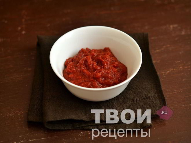 Рецепт домашней томатной пасты
